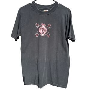Vintage 2000 Squad Five-O SFO Cobra Logo Black T-shirt Glam Punk ska Size Medium